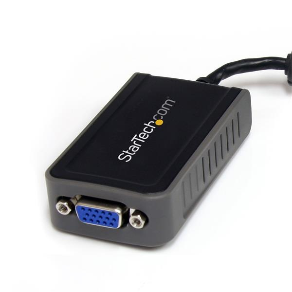 Cable Convertidor de Video 46cm USB-A a VGA Startech USB2VGAE2, Hasta 1440x900, Solo Windows, Color Gris - imagen 2