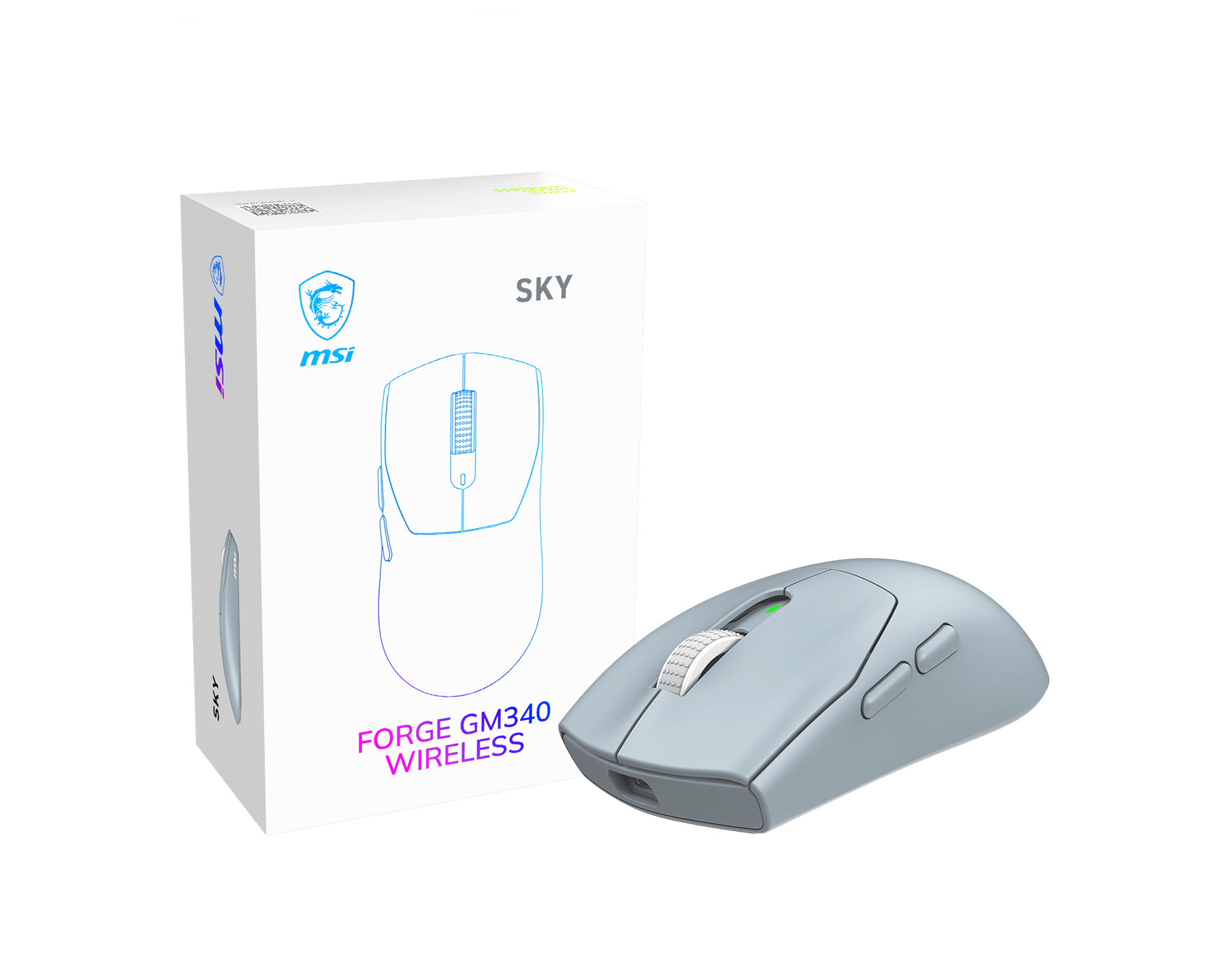 MOUSE SKY FORGE GM340 WIRELES MSI