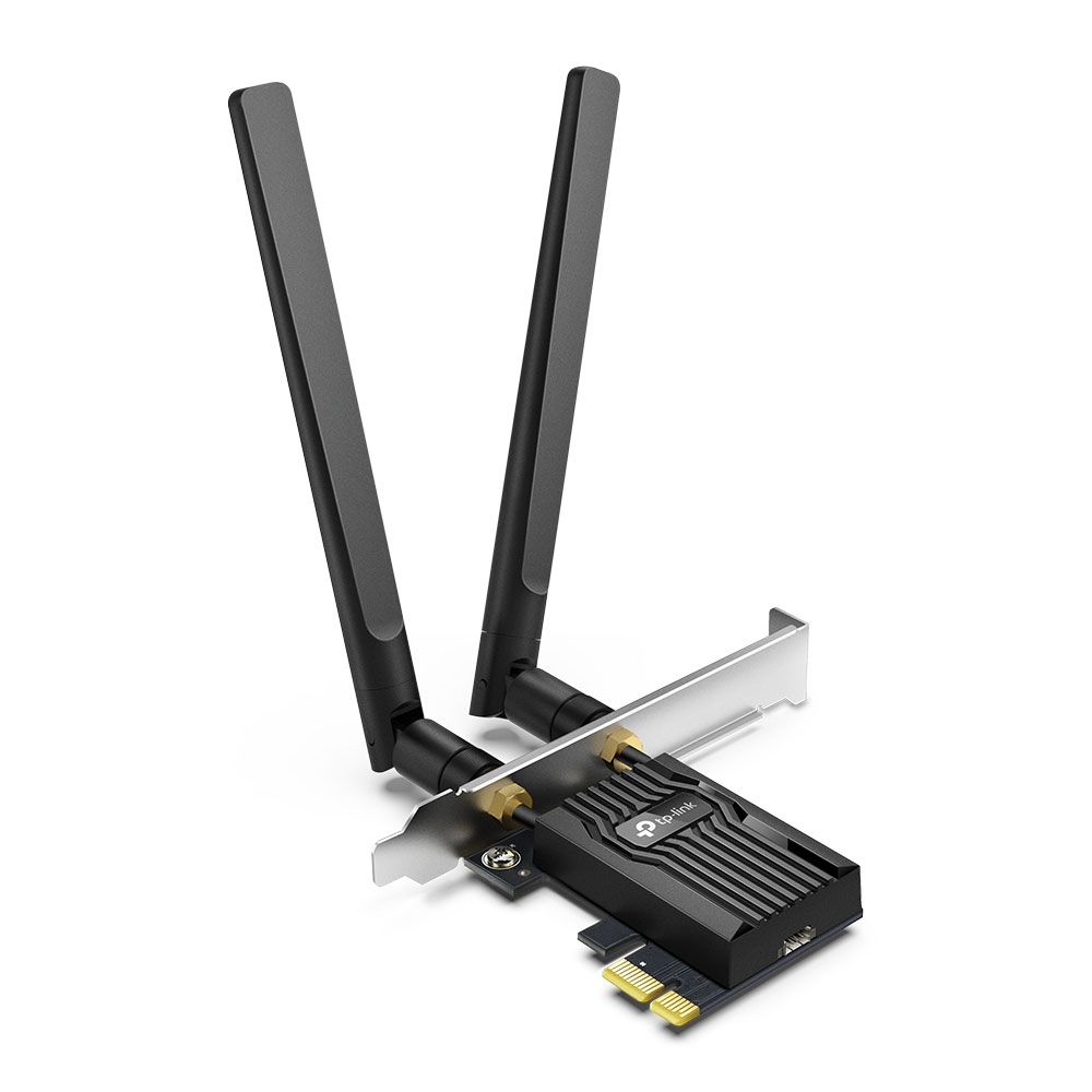 Tarjeta de Wi-Fi PCIe TP-Link Archer TX55E, 2.4GHz 574Mbps/5GHz 2402Mbps, 2 Antenas + BT 5.2 - imagen 1