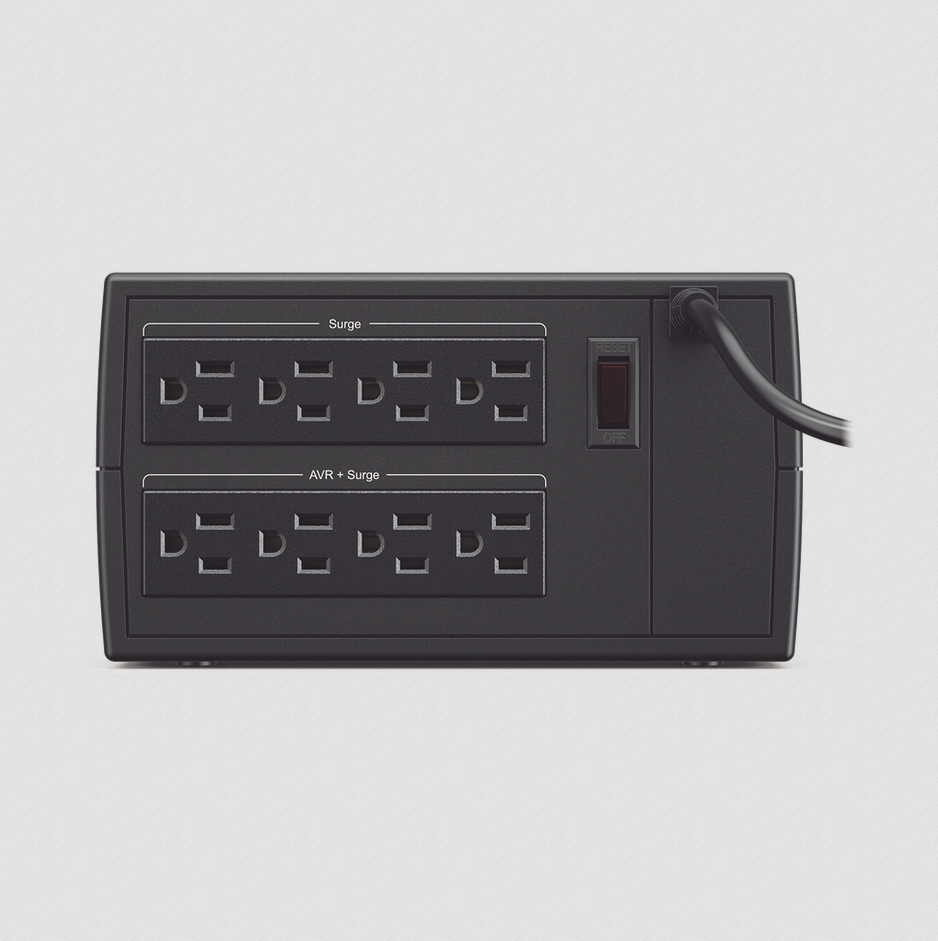 Regulador, Negro, 2000 VA CyberPower CL2000VR, Negro, 2000 VA, 1000 W