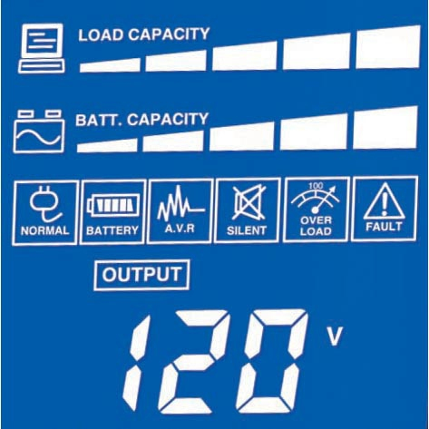 NO-BREAK CYBERPOWER - 1000 VA, 600 W, 8 H, HOGAR Y OFICINA, CP1000AVRLCD - imagen 5