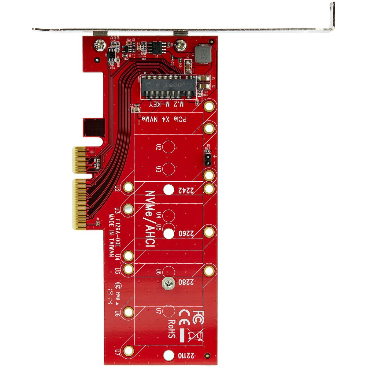 Tarjeta PCIe Para SSD M.2 (M-Key / NGFF / NVMe o AHCI) Startech PEX4M2E1, 1x M.2 PCIe 3.0 - imagen 5