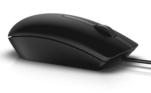 Mouse Alámbrico Dell MS116, 1,000dpi, Color Negro - imagen 3