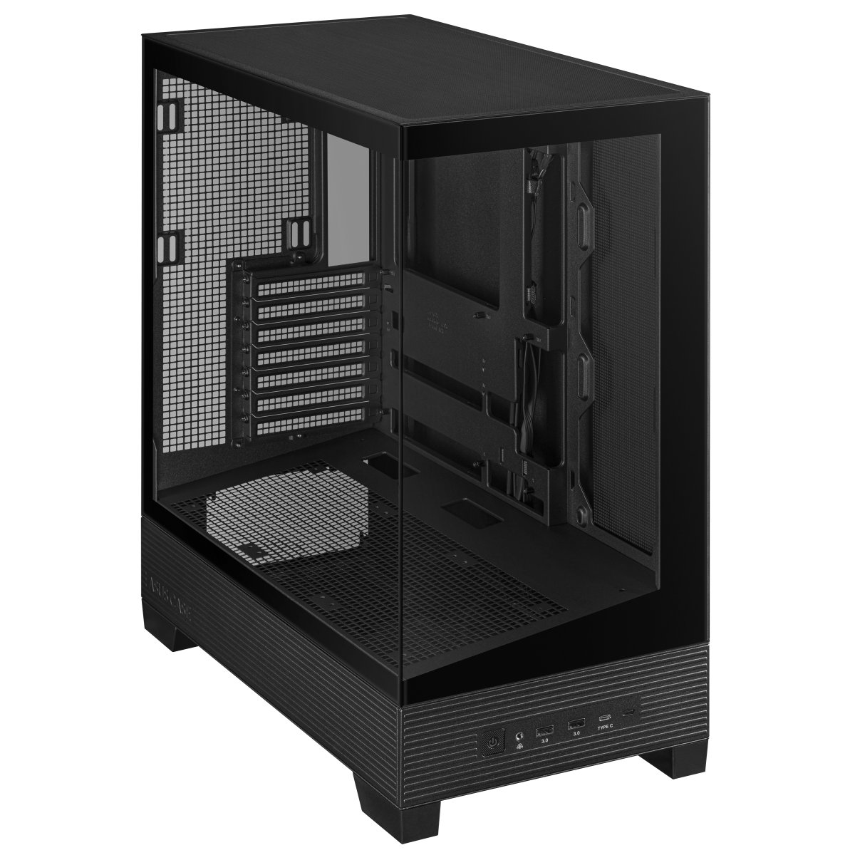 Gabinete ATX ASUS A31 TG, Sin Ventiladores, Radiador 360mm Max, Color Negro - imagen 3