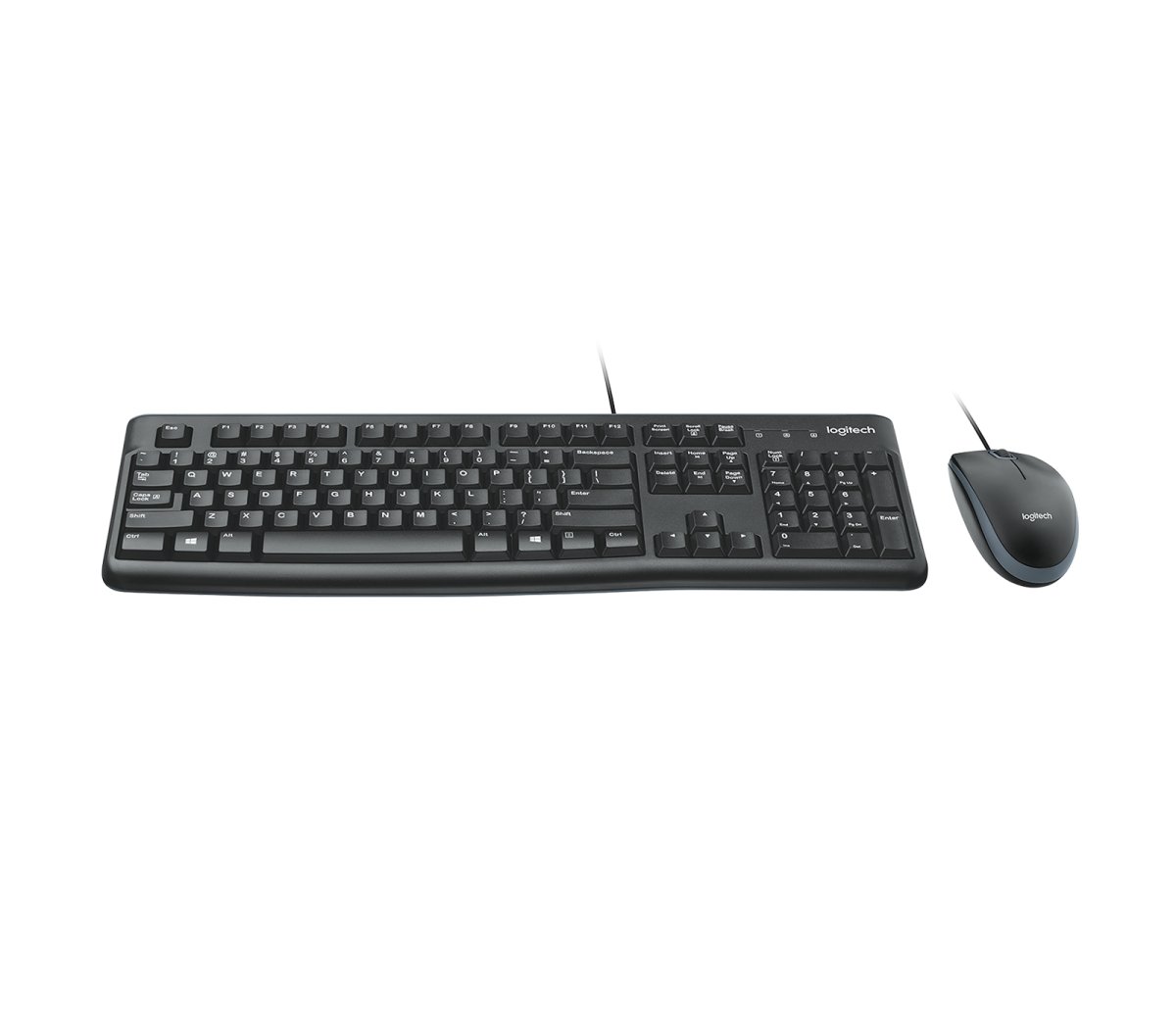 Kit de Teclado y Mouse Alámbrico Logitech MK120, Color Negro, Español - imagen 4