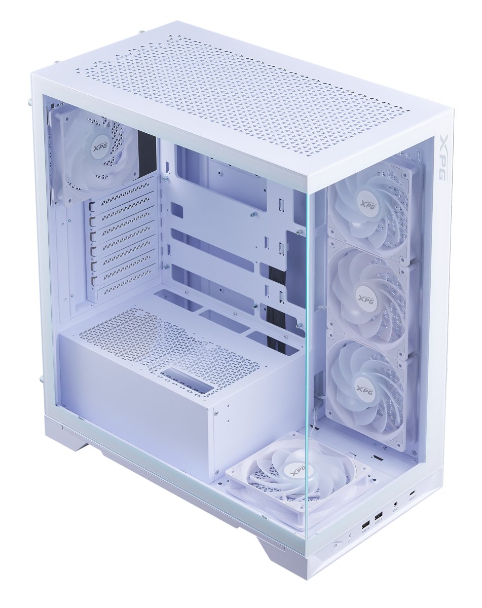 Gabinete XPG INVADER X BTF Blanco - imagen 1