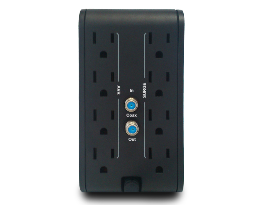 Regulador de Voltaje 1000VA/500W CDP  R2C-AVR 1008. 4 Tomas AVR y Supresión d/P. + 4 con Supresión d/P.