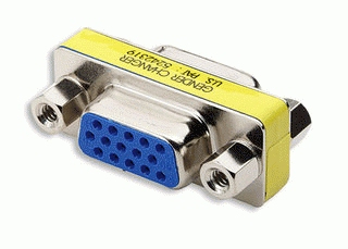 Adaptador de Video VGA a VGA Hembra-Hembra Manhattan 200462 - imagen 2