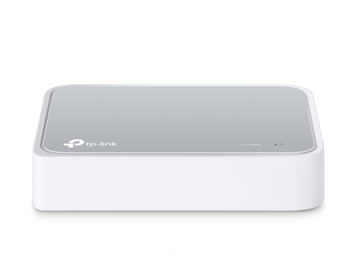 Switch 5 Puertos 10/100 p/Escritorio Tp-Link TL-SF1005D, Caja de Plástico, Color Blanco - imagen 4