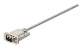 Cable Serial DB9 Manhattan 304344, Macho - Hembra, 3m, 9 Conductores, Blindado y Moldeado - imagen 2