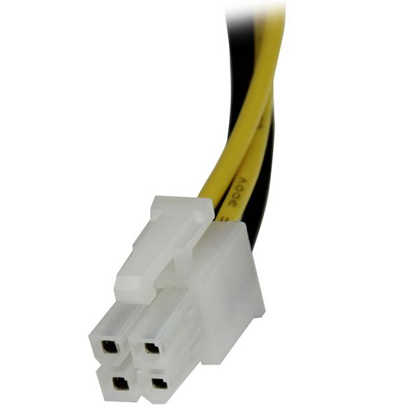 Cable de Poder ATX12V 4-pin Macho - Hembra, 20cm ATXP4EXT StarTech.com - imagen 3