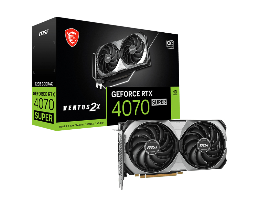 GPU RTX4070 SUPER MSI VENTUS 2x - imagen 5
