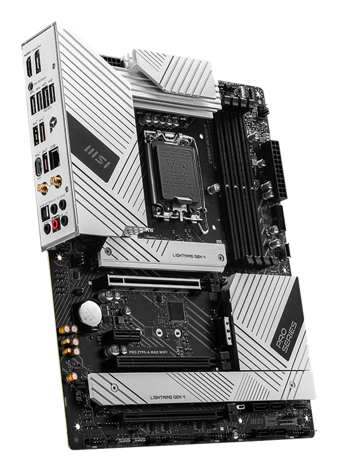 MotherBoard LGA1700 ATX MSI PRO Z790-A MAX WIFI, 256GB RAM DDR5 Max, 4 M.2 PCIE 4, Wi-Fi 7 + BT 5.4