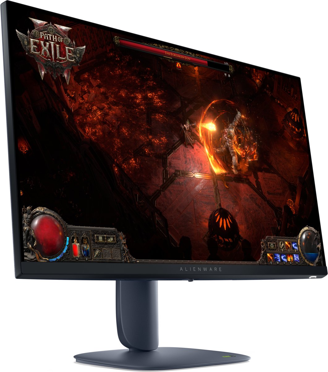 Monitor 27" 2560x1440 180Hz 1ms, Alienware AW2725DM, Panel IPS, G-Sync/FreeSync, 2 HDMI + 1 DisplayPort, Color Azul - imagen 4