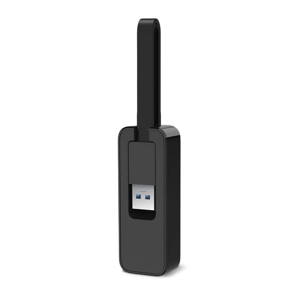 Adaptador Ethernet Gigabit de USB-A a RJ45 Tp-Link UE306, Plegable, Color Negro