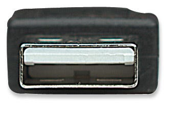 Cable USB-A 2.0 a USB-B 2.0 50cm Manhattan 374507, 480Mbps, Color Negro - imagen 4