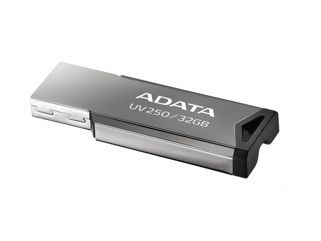 Memoria USB-A 32GB Adata UV250, USB 2.0, Metálica, Color Plata - imagen 2