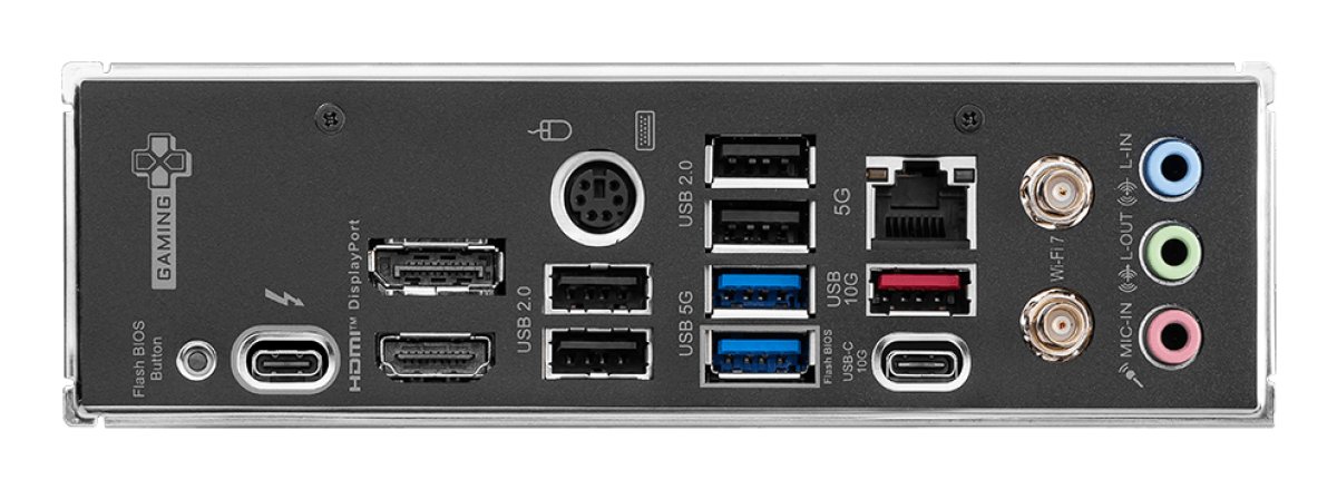 MotherBoard LGA1851 ATX MSI Z890 GAMING PLUS WIFI, 256GB RAM DDR5 Max, 1 M.2 PCIE 5 + 3 M.2 PCIE4, Wi-Fi 7 + BT 5.4 - imagen 5