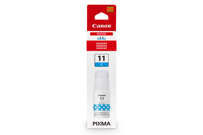Botella Canon GI-11 4534C001, cian, 70 ml, 7,700 páginas - imagen 2