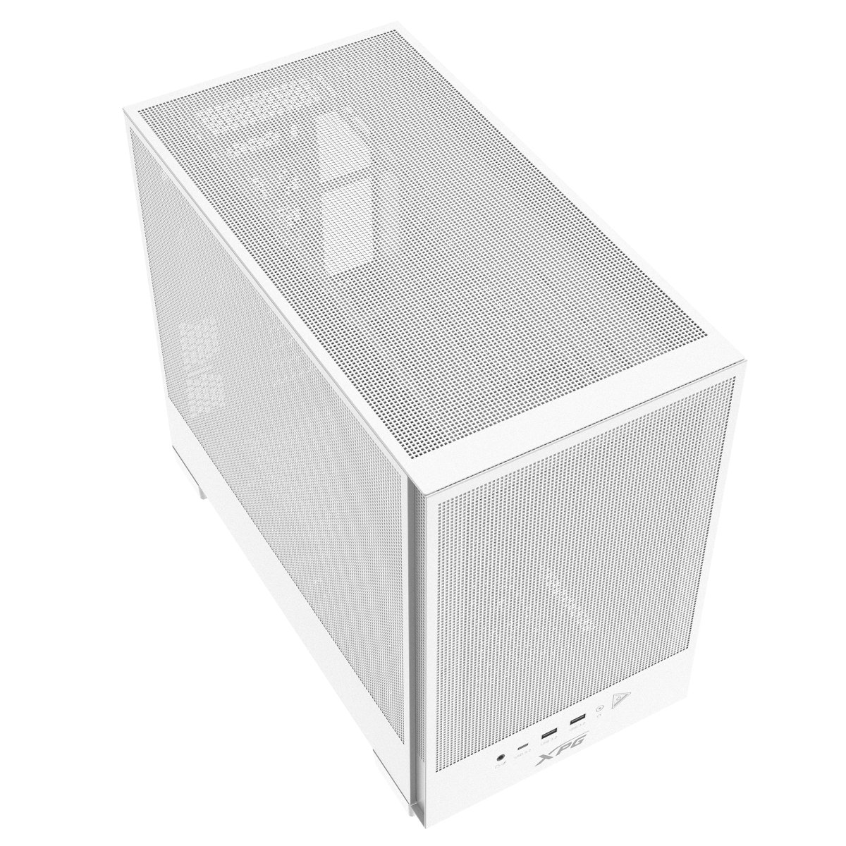 Gabinete Micro-ATX XPG Valor Mesh Nano, Incluye 1 Fan 120mm ARGB, Radiador 360mm Max, Color Blanco - imagen 5