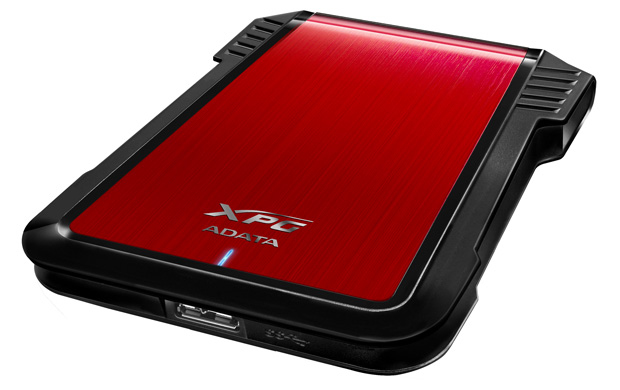 Enclosure para Disco 2.5" SATA, XPG EX500, USB-A 3.1, Carcasa de plastico, Color Rojo