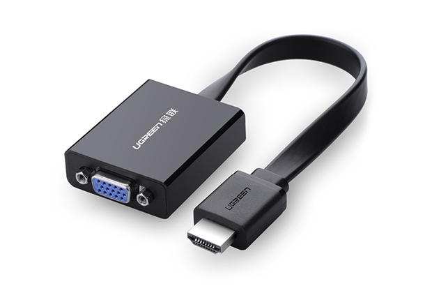 Adaptador Ugreen VGA + audio a HDMI 4024 - imagen 1