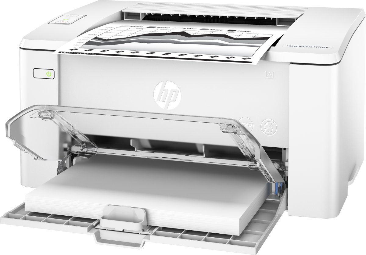 Impresora Láser Monocromática HP LaserJet Pro M102w, Inalámbrica, Hasta 23 ppm, Tóner CF217A - imagen 5