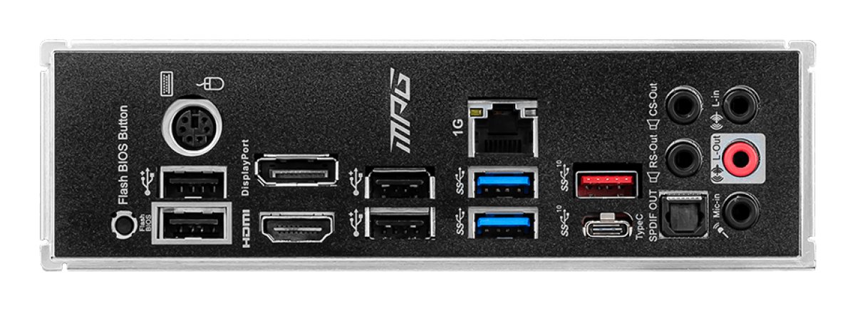 MotherBoard AM4 ATX MSI B550 GAMING PLUS, 128GB RAM DDR4 Max, 1 M.2 PCIE 4 + 1 M.2 PCIE 3 - imagen 5