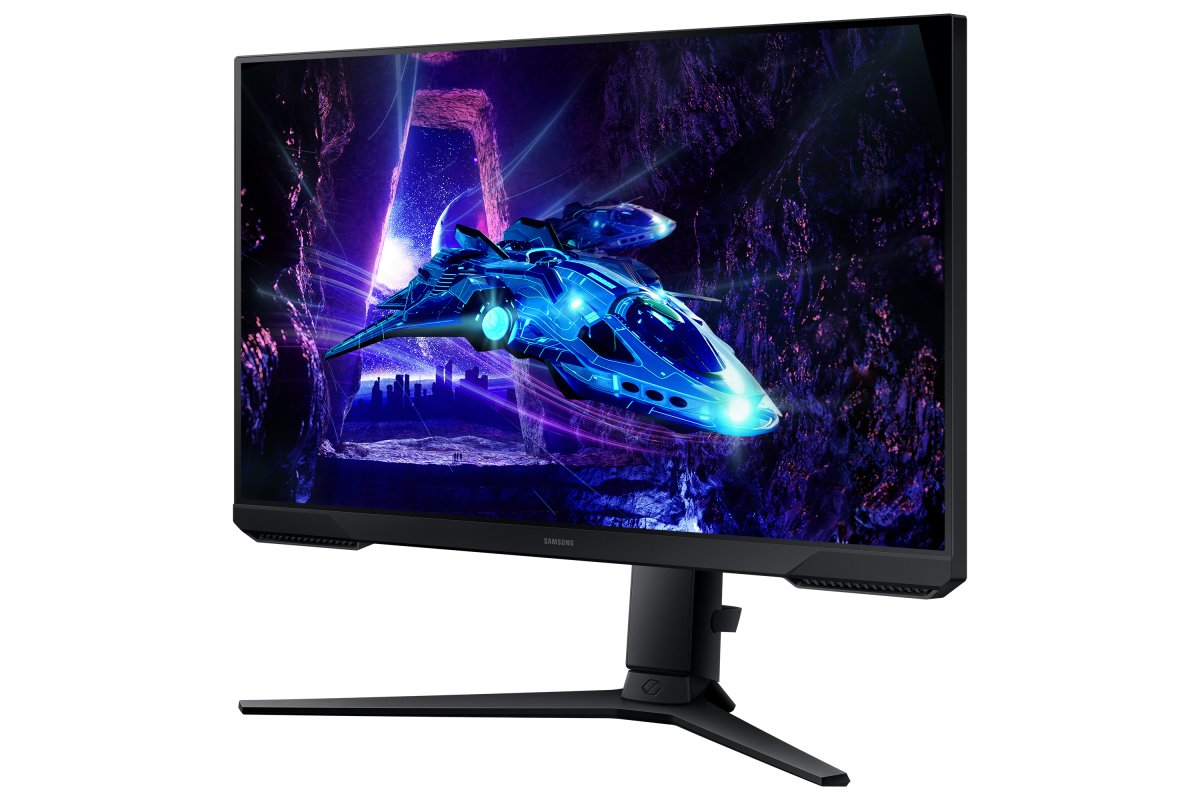 Monitor 24" 1920x1080 180Hz 1ms, Samsung Odyssey G3, Panel VA, FreeSync, 1 HDMI + 1 DisplayPort, VESA 100mm, Color Negro - imagen 2