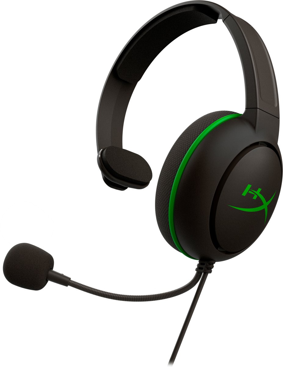 HyperX Audífonos Gamer CloudX Chat para Xbox, Alámbrico, 1.3 Metros, 3.5mm, Negro/Verde - imagen 2
