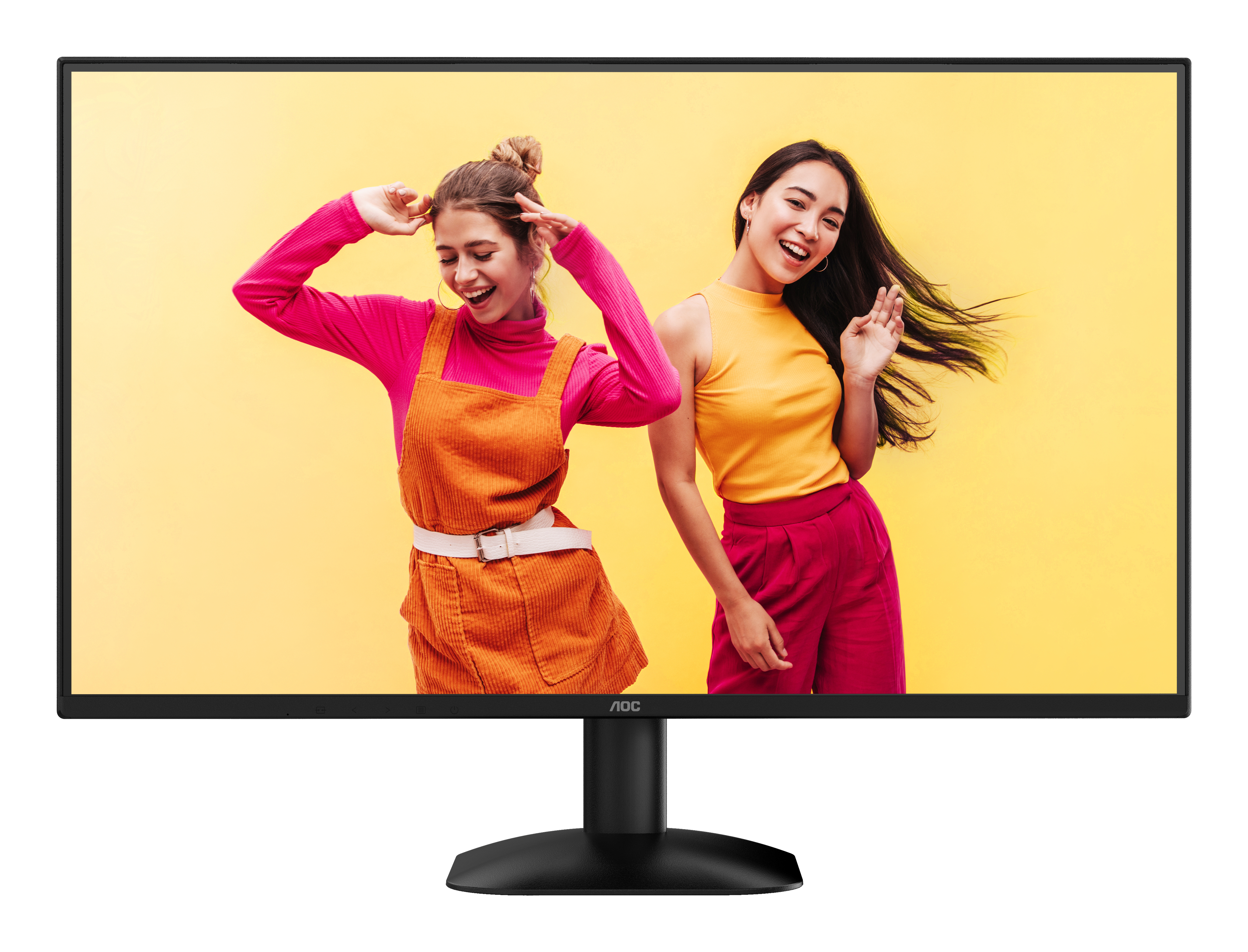 Monitor 27" 1920x1080 120Hz 4ms, AOC 27B35H3, Panel IPS, 1 HDMI + 1 VGA, VESA 100mm, Color Negro - imagen 1
