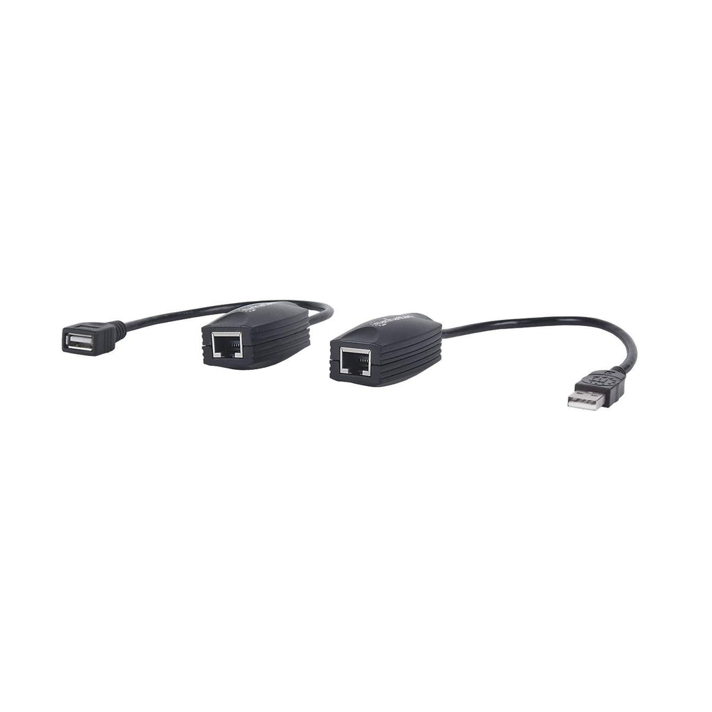 Extensión USB-A por Cable RJ45 Manhattan 179300, 12Mbps, Alcance 60m, Cat5e/Cat6, Color Negro - imagen 4