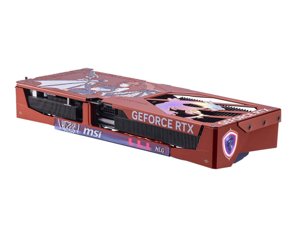 Tarjeta de Video NVIDIA RTX5070Ti OC MSI GAMING TRIO MLG EDITION, 16GB GDDR7, 3 DisplayPort + 1 HDMI, Min 750W