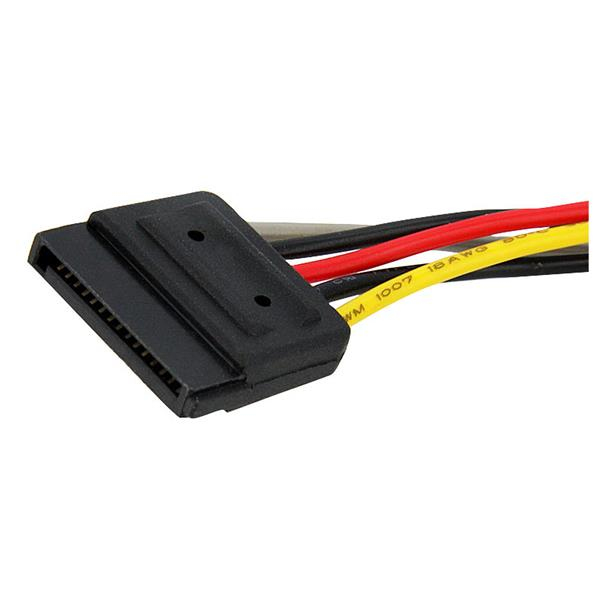 Cable Adaptador Bifurcador Divisor de Alimentación SATA de 0,15m - 2x Hembra StarTech.com PYO2SATA - imagen 3