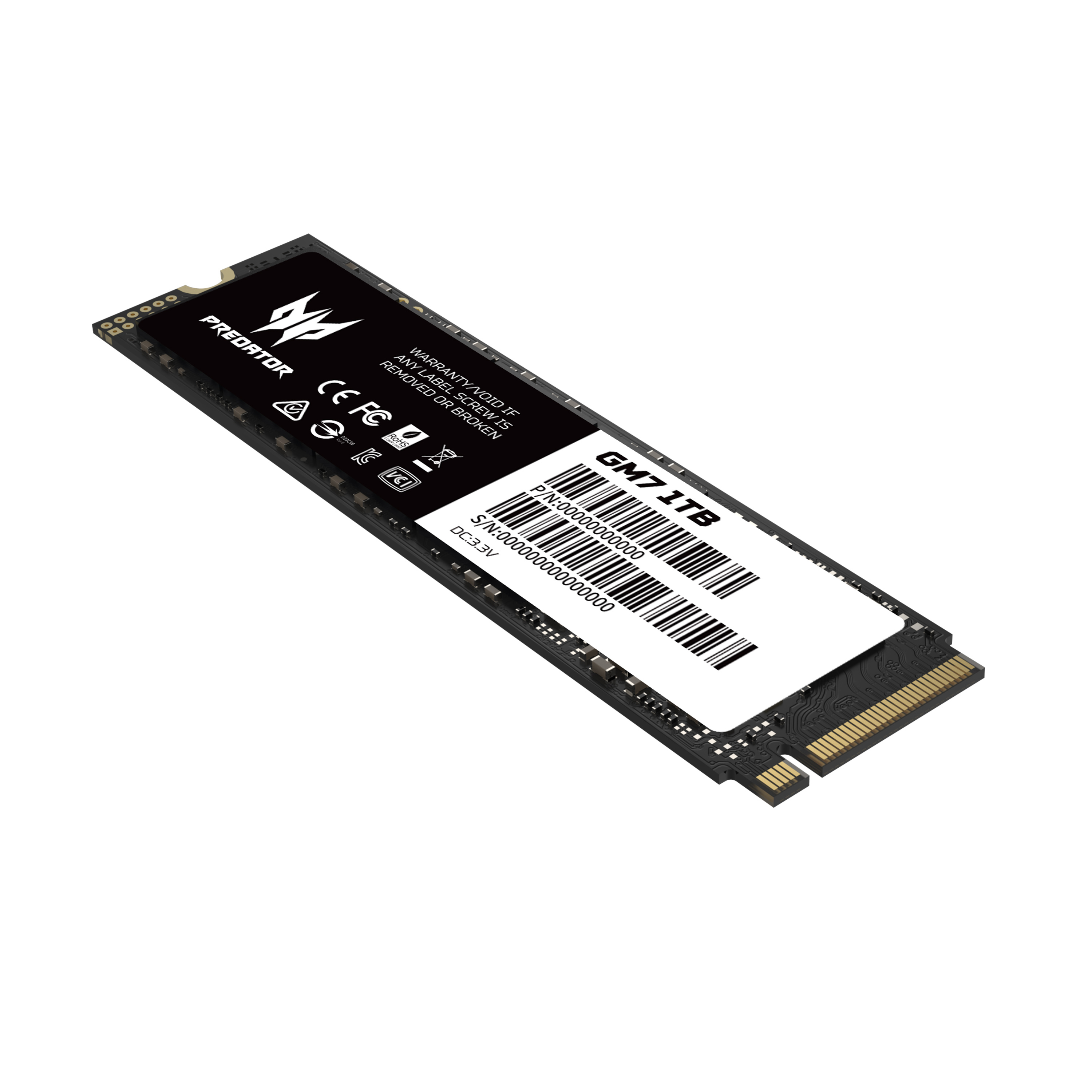 SSD M.2 NVMe PREDATOR GM7 1TB