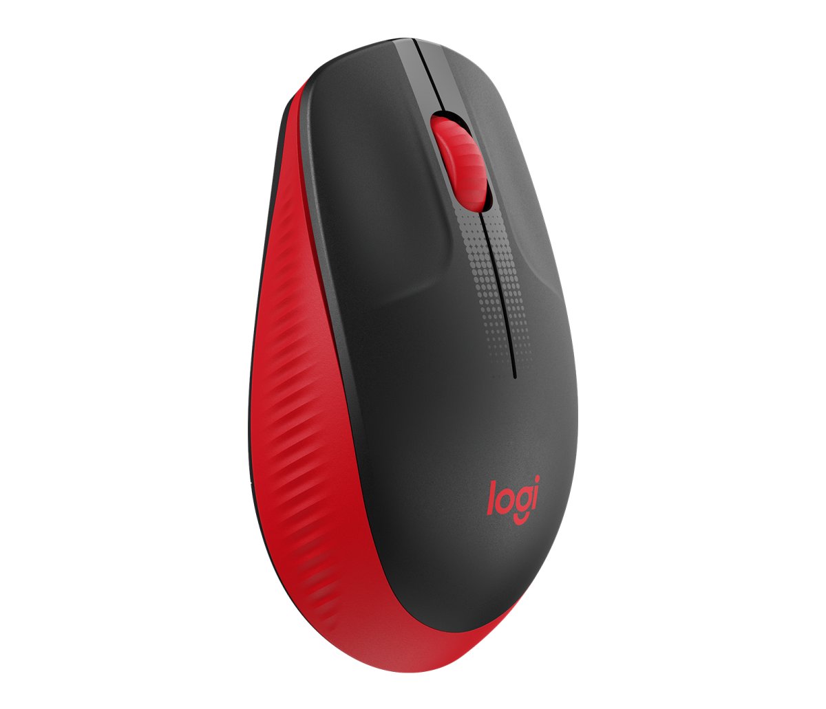 Mouse Inalámbrico Logitech M190, RF, 1,000dpi, Batería AA, Color Rojo - imagen 5