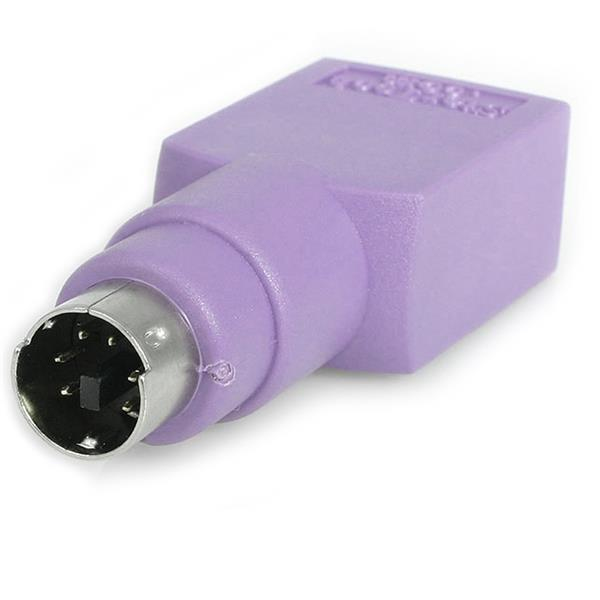 Convertidor USB-A hembra a PS/2 Mini-DIN 6 macho Startech GC46FMKEY, para teclado - imagen 2