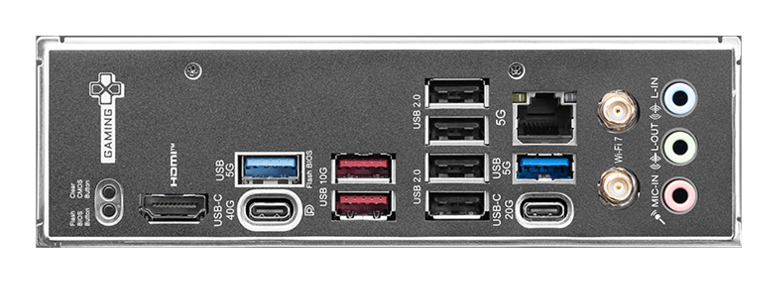 Motherboard AM5 ATX MSI X870 GAMING PLUS WIFI, 256GB RAM DDR5 Max, 1 M.2 PCIe 5 + 2 M.2 PCIe 4, Wi-Fi 7 + BT 5.4