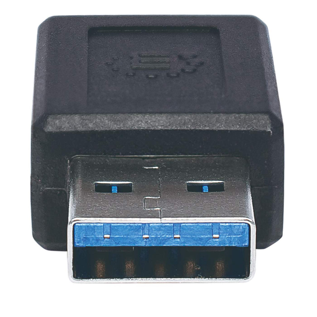 Adaptador Manhattan de USB-C 3.2 Gen 2 Hembra a USB-A Macho, color Negro. 354714 - imagen 3