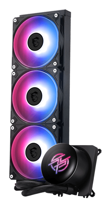 Enfriamiento Liquido 360mm MSI MPG CORELIQUID P13 360, Pantalla LCD 2.1", ARGB, Color Negro