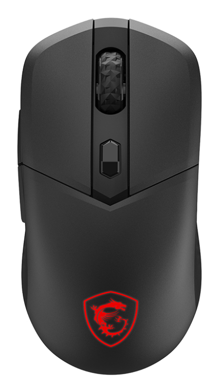 Mouse Inalámbrico Tri-Modo MSI Versa 300, 8,000dpi, 60g, 6 Botones, RGB, Color Negro. VERSA300W - imagen 1