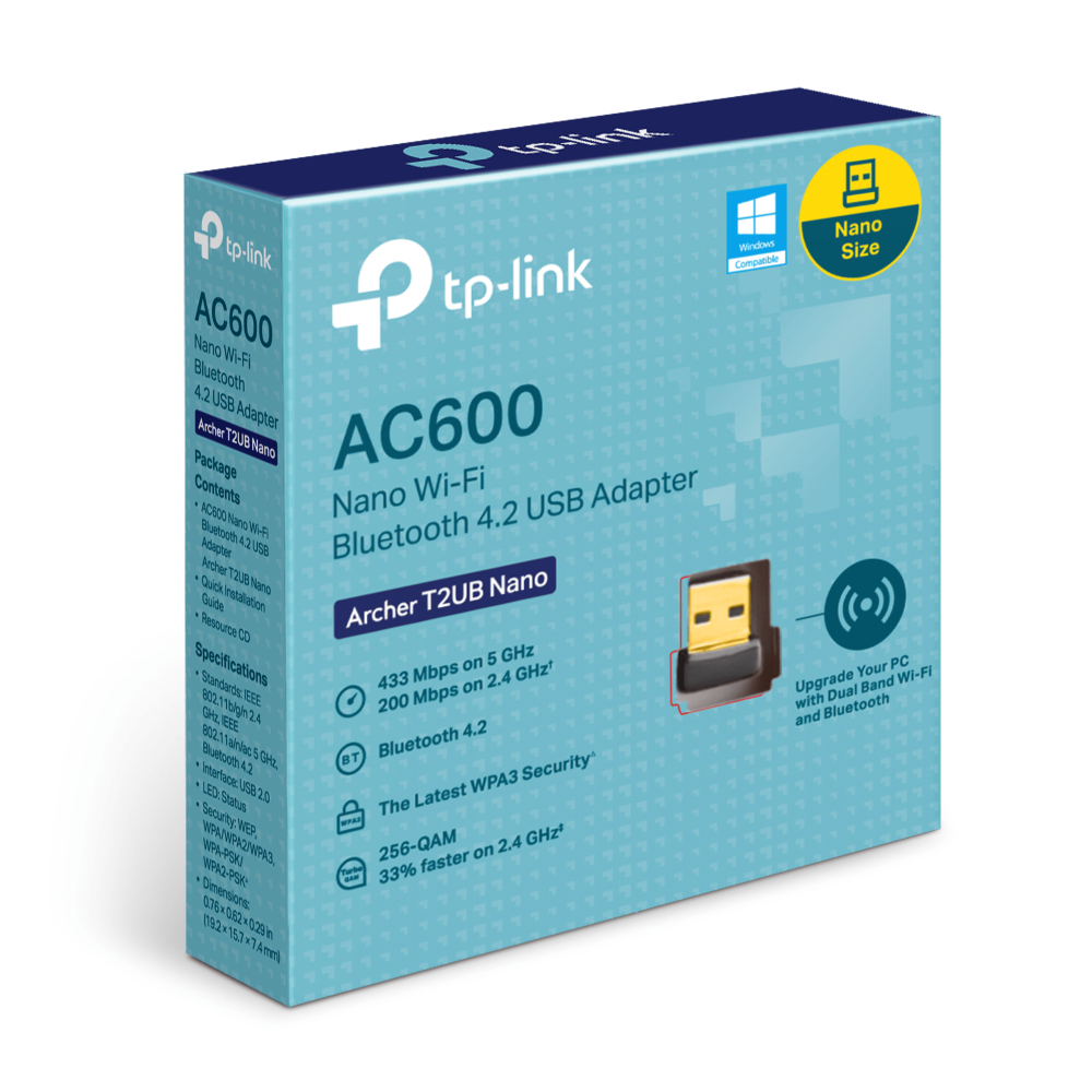Tarjeta WIFI Tp-Link Archer T2UB Nano