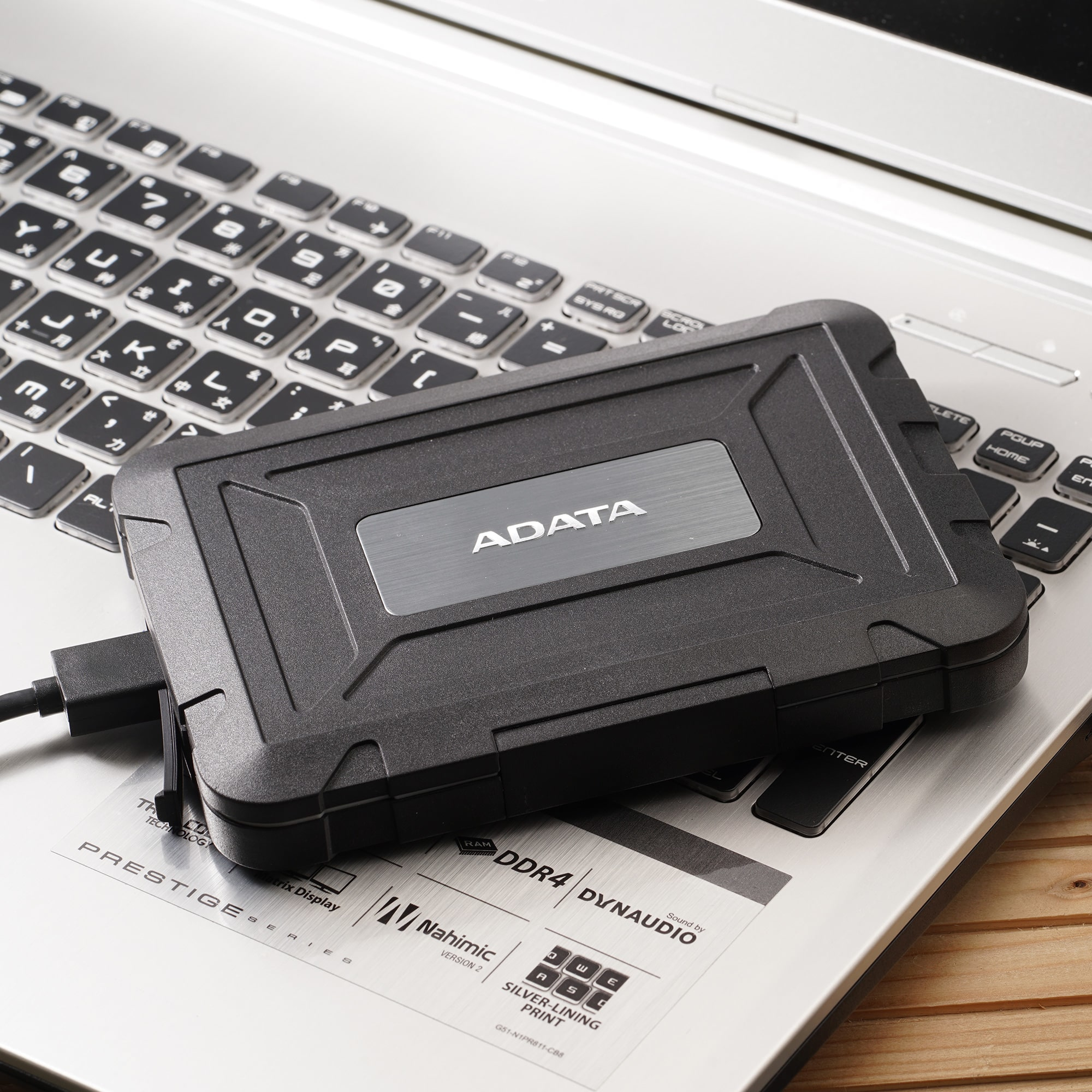 Enclosure para Disco SATA 2.5", Adata ED600, Resistencia IP54, USB-A 3.1, Color Negro