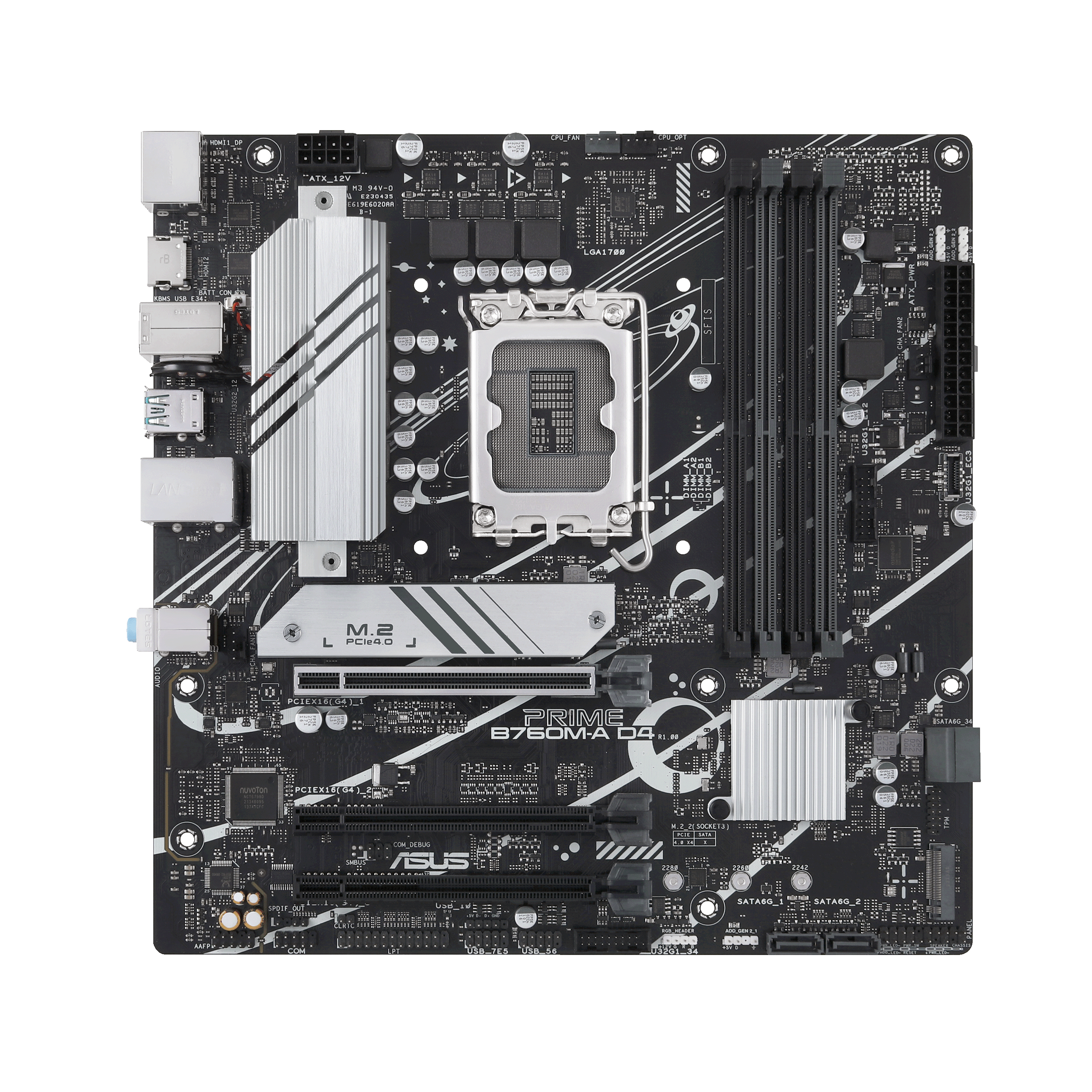 Motherboard ASUS PRIME B760M-A D4 - imagen 3
