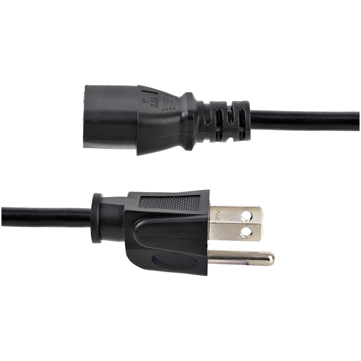 Cable de Energía Interlock 3m NEMA 5-15P a C13, StarTech.com PXT101_10, 18AWG, Color Negro - imagen 3