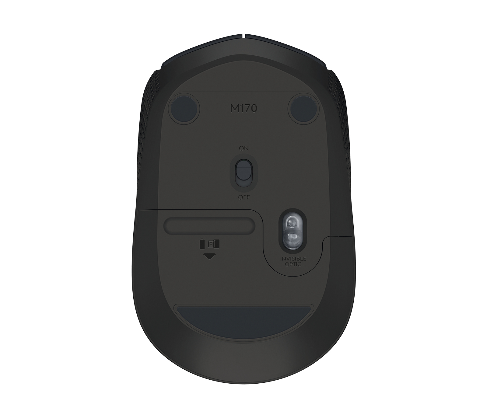 Mouse Inalámbrico Logitech M170, RF, 1,000dpi, Bateria AA, Color Negro/Gris
