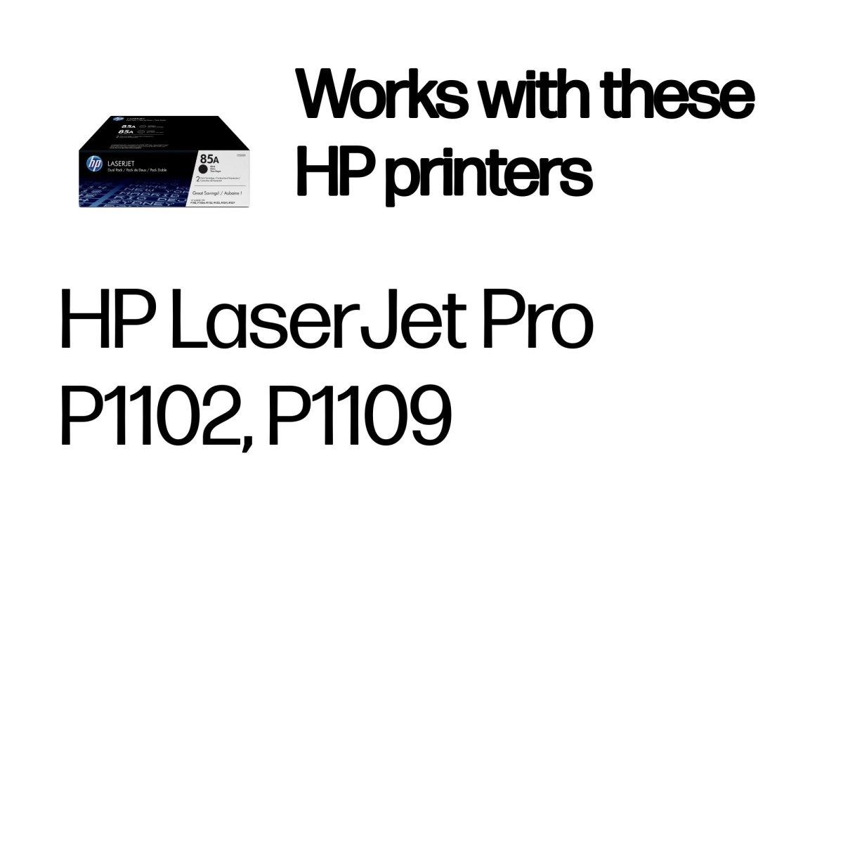 CARTUCHO DE TONER HP NEGRO CE285A - imagen 2