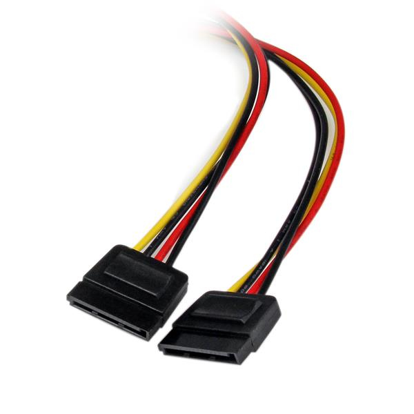 Adaptador Cable Divisor Molex 4 Pines a SATA - 2x Hembra SATA y 1x Macho LP4 StarTech.com PYO2LP4SATA - imagen 3