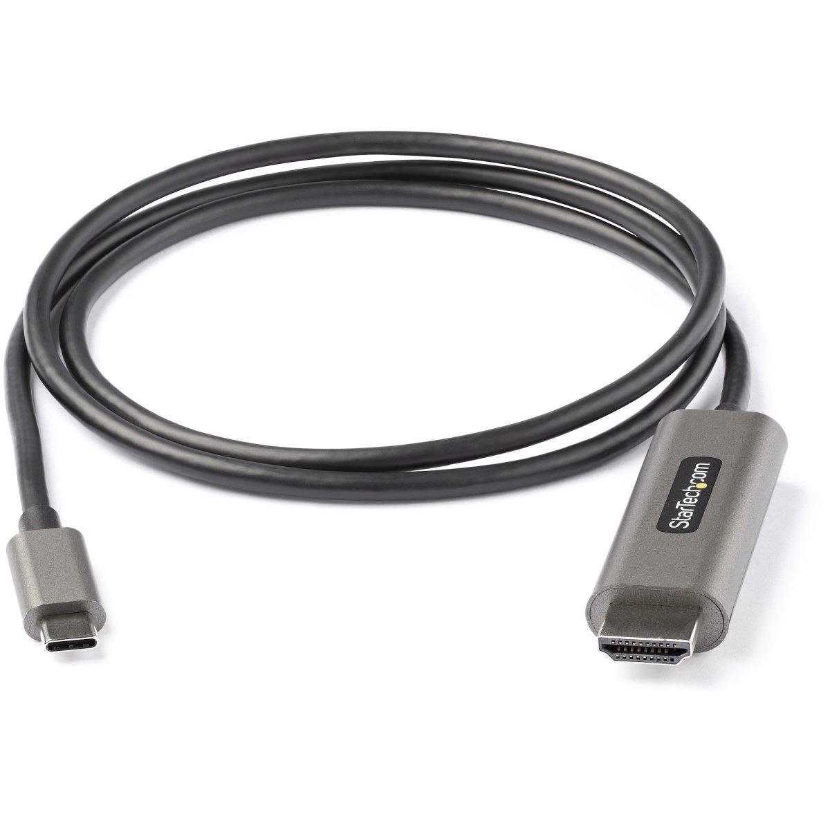 Cable Convertidor de Video 1m USB-C a HDMI Startech CDP2HDMM1MH, 4K 60Hz, HDR10, Color Gris - imagen 4