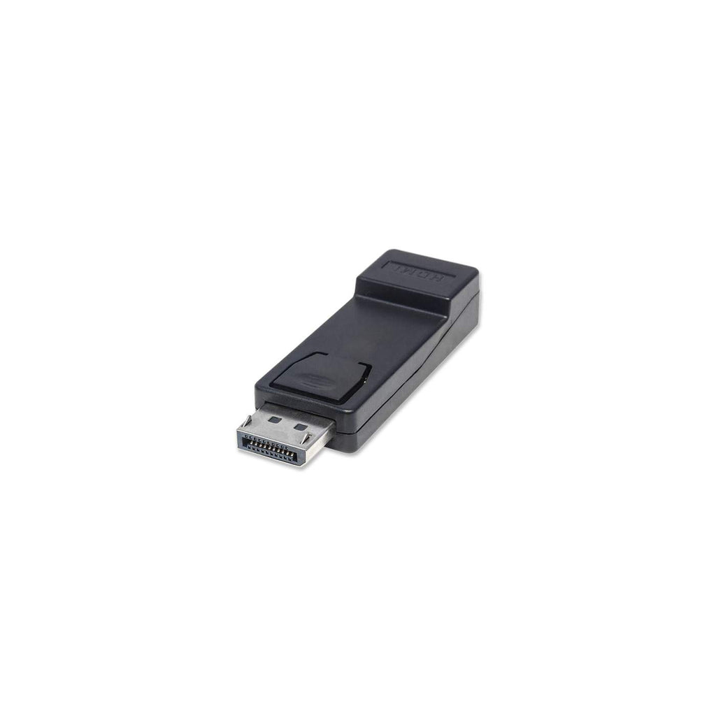 Adaptador de Video DisplayPort a HDMI Manhattan 151993, Hasta 1920x1200 60Hz, Color Negro - imagen 1